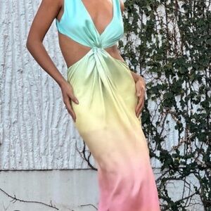 Baobab Rio Multicolor Ombre Dress